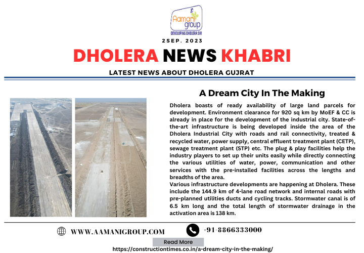 Dholera: A Dream City in Making